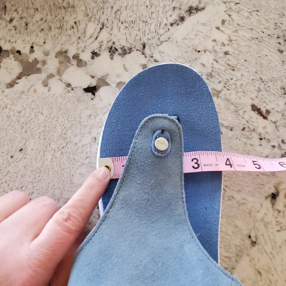 Ryka Blue Margo Sandals Size 7 - Picture 7 of 14